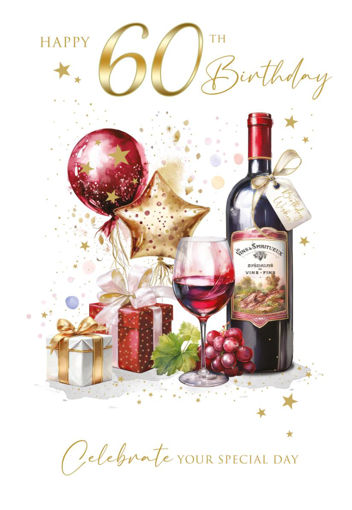 Picture of HAPPY 60TH BIRTHDAY CARD